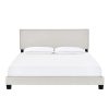 Bed * | Featured Accentrics Home King Nail Trim One Box Bed Fog