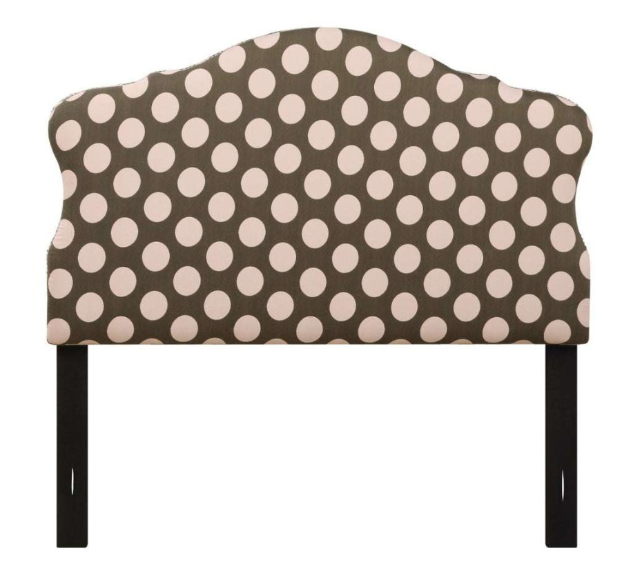 Headboard * | Best Sellers Accentrics Home Dana Full Upholstered Headboard Pink