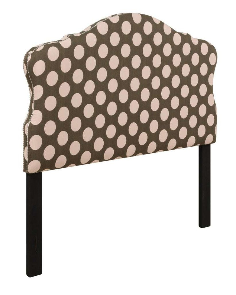 Headboard * | Best Sellers Accentrics Home Dana Full Upholstered Headboard Pink