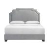 Bed * | Best Sale Accentrics Home Heirloom Light Gray Queen Platform Bed