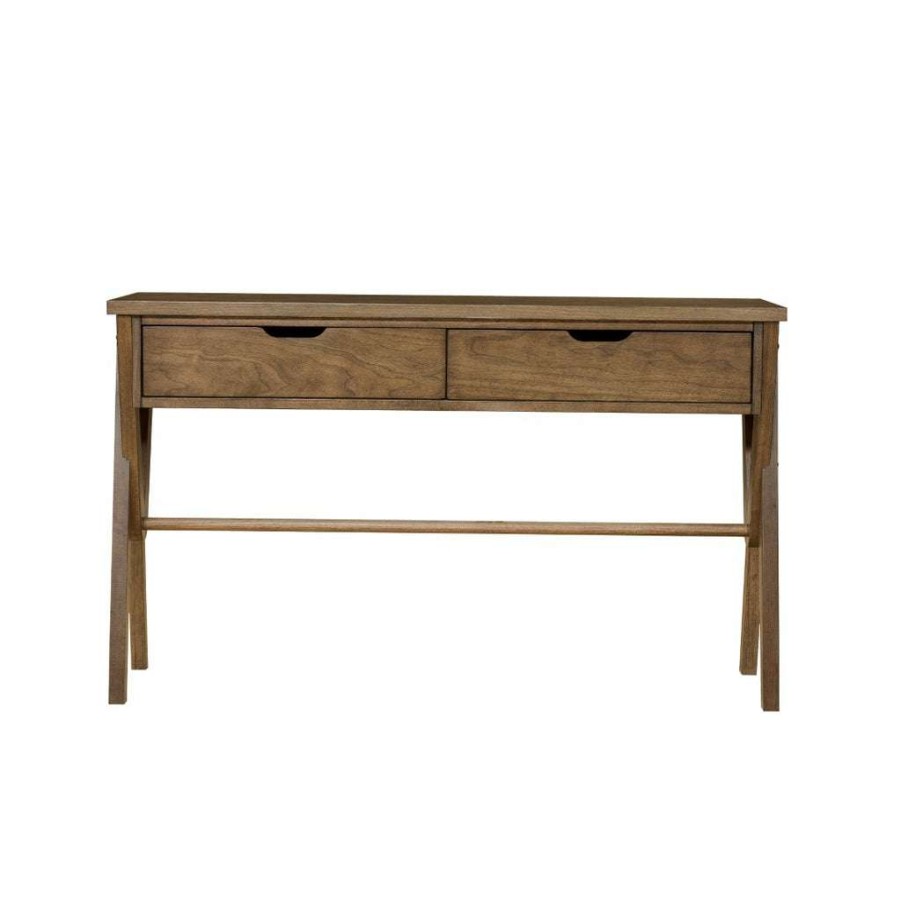 Table * | Outlet Accentrics Home Mid-Century Modern Two Drawer Console Table