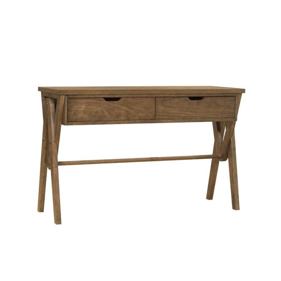 Table * | Outlet Accentrics Home Mid-Century Modern Two Drawer Console Table