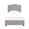 Bed * | Best Sellers Accentrics Home Twin Tufted Storage Bed In Glacier