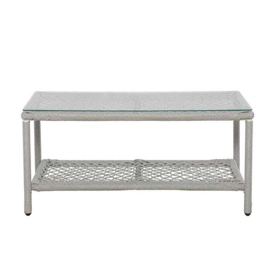 Table * | Best Sale Accentrics Home Simple Weave Cocktail Table