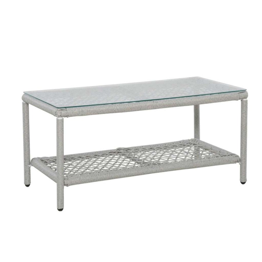 Table * | Best Sale Accentrics Home Simple Weave Cocktail Table