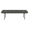 Bed * | Best Guaranteed Accentrics Home Powder Coated Metal Base Bed Bench