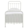 Bed * | Latest Accentrics Home Curved Corner Metal Twin Bed In White