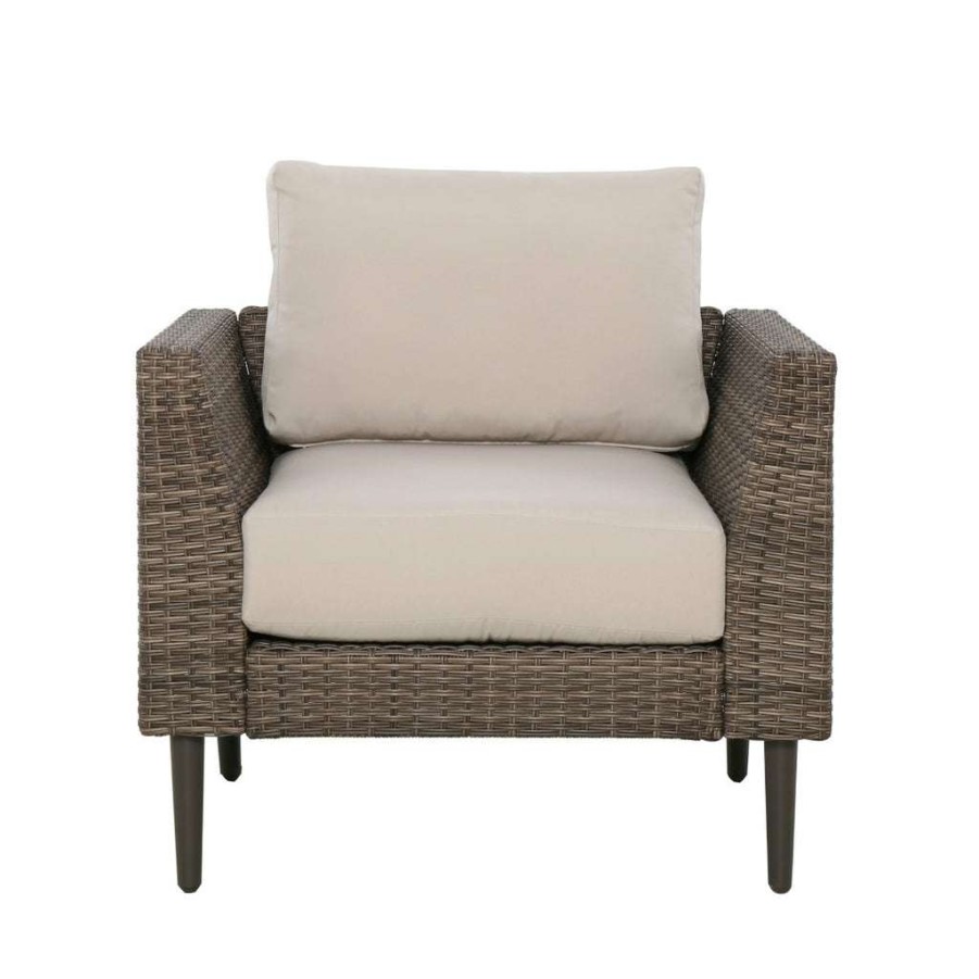 Chair * | Excellent Quality Accentrics Home Transitional Weave Complete Chair Set (2)