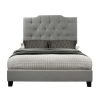 Bed * | Featured Accentrics Home Hanover Style Tufted Queen Bed With Usb Charging In Ash Grey