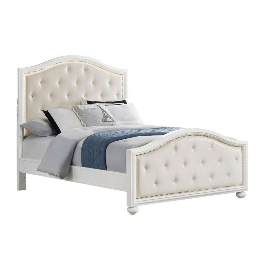 Bed * | Featured Accentrics Home Ellie Full Upholsted Bed