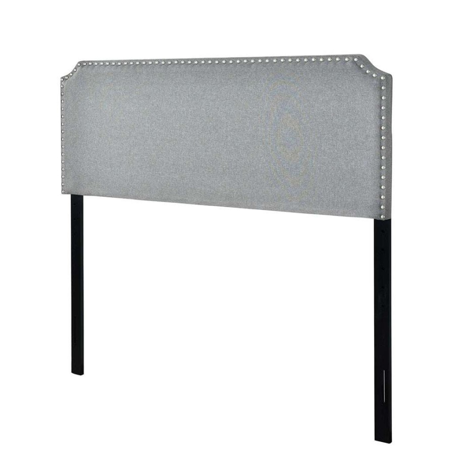 Headboard * | Popular Accentrics Home Clip Corner King Headboard Glacier