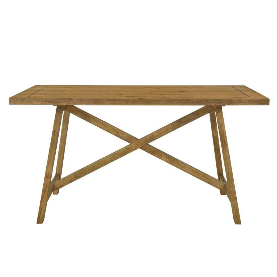 Table * | Online Discount Accentrics Home Cross-Base Dining Table