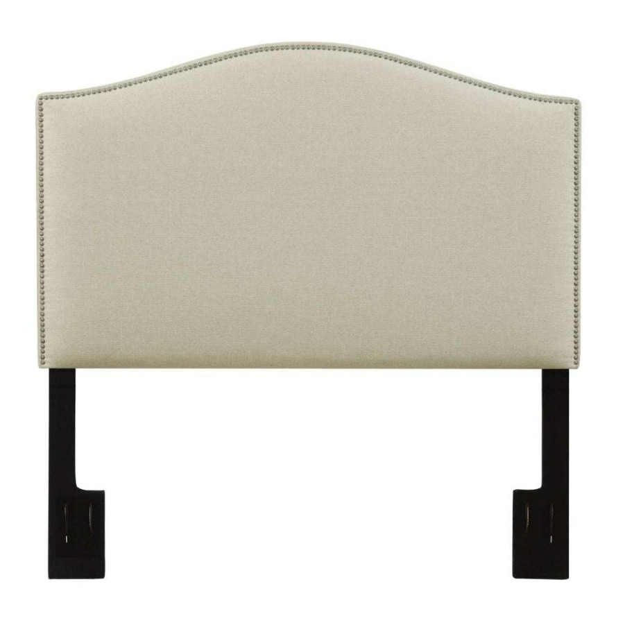 Headboard * | Online Accentrics Home Full-Queen Upholstered Headboard In Beige