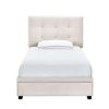 Bed * | High Quality Accentrics Home Twin Storage Bed In Fog