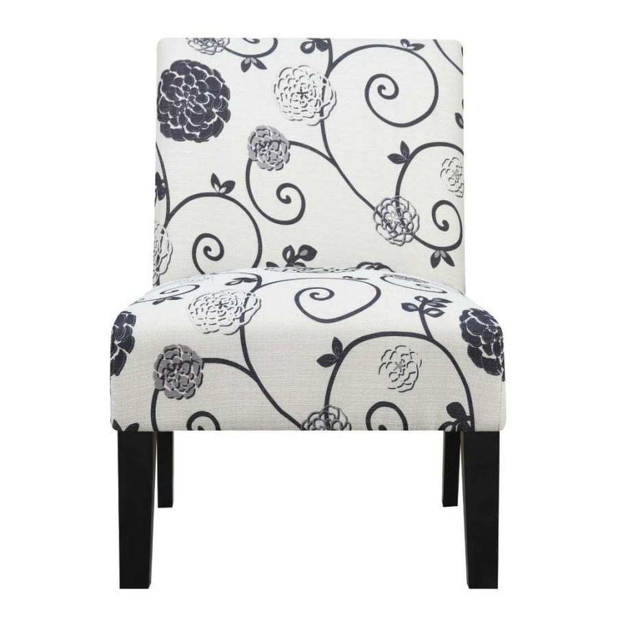 Chair * | High Quality Accentrics Home Dining Chair Swirl Floral