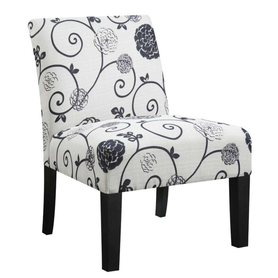 Chair * | High Quality Accentrics Home Dining Chair Swirl Floral