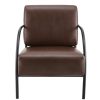 Chair * | Featured Accentrics Home Modern Espresso Accent Chair