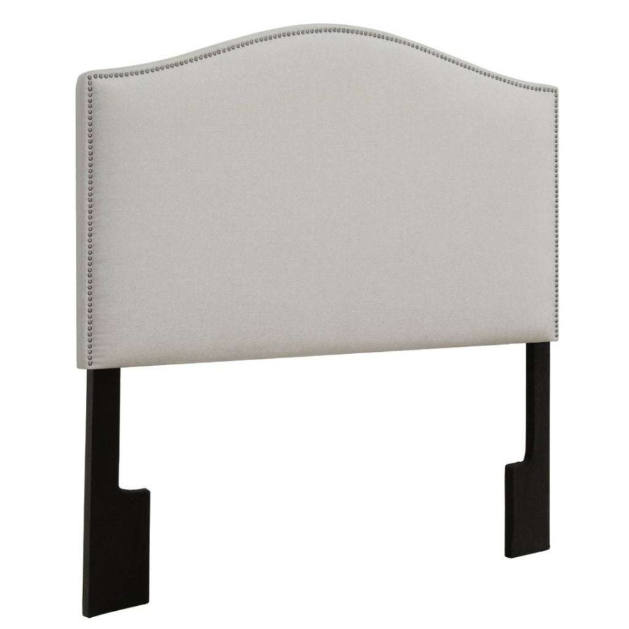 Headboard * | Outlet Accentrics Home Full-Queen Upholstered Headboard In Linen