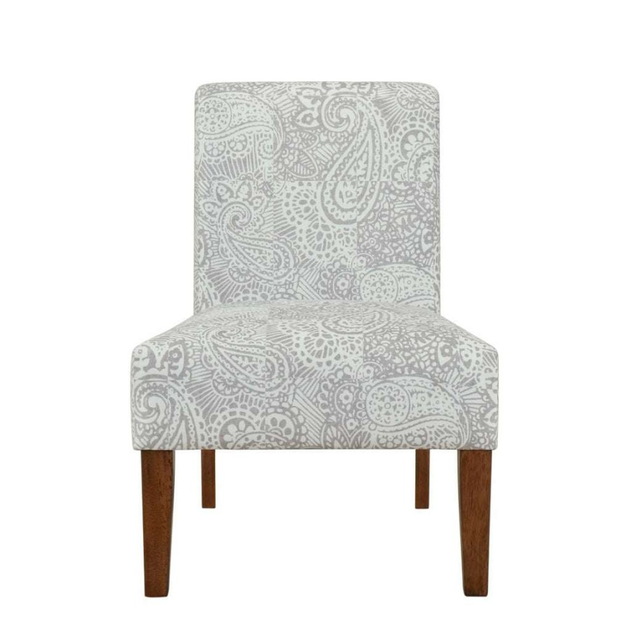 Chair * | Outlet Accentrics Home Slipper Chair Biba Dove