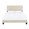 Bed * | High Quality Accentrics Home Queen One Box Slat Bed In Linen