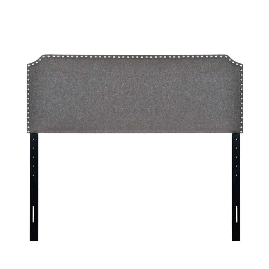 Headboard * | Latest Accentrics Home Clip Corner Queen Headboard Stone