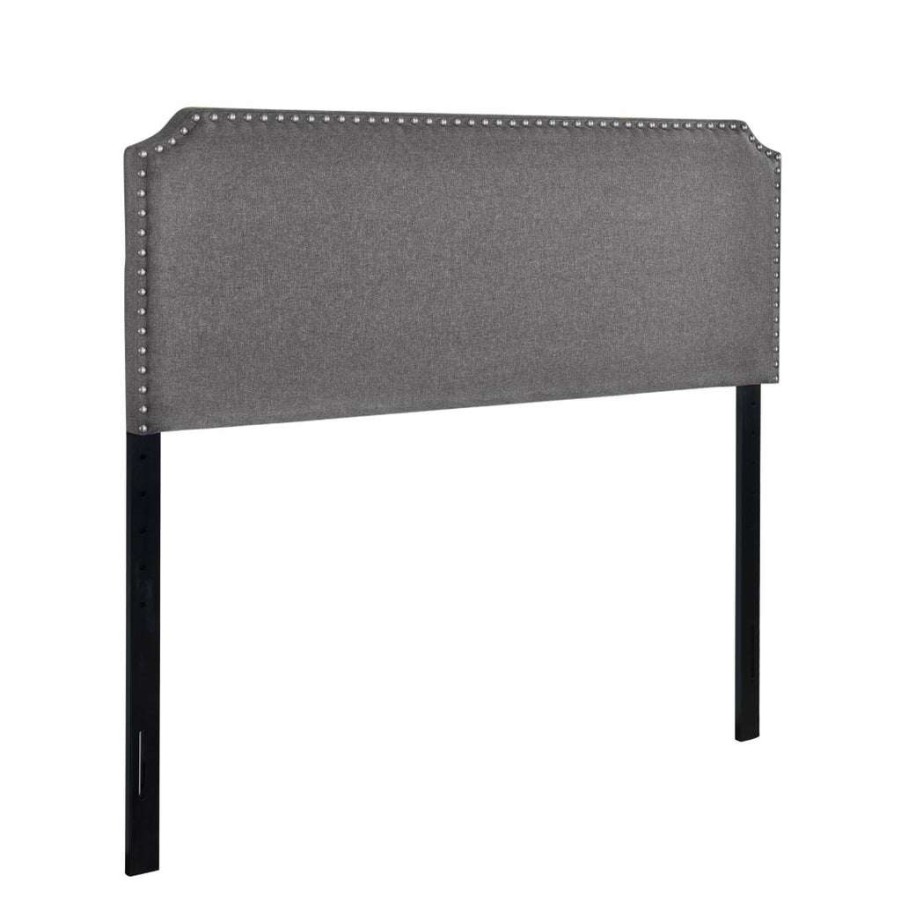 Headboard * | Latest Accentrics Home Clip Corner Queen Headboard Stone