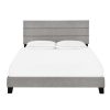 Bed * | Best Sellers Accentrics Home Queen One Box Slat Bed In Glacier