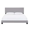 Bed * | Popular Accentrics Home Queen Nail Trim One Box Bed Glacier