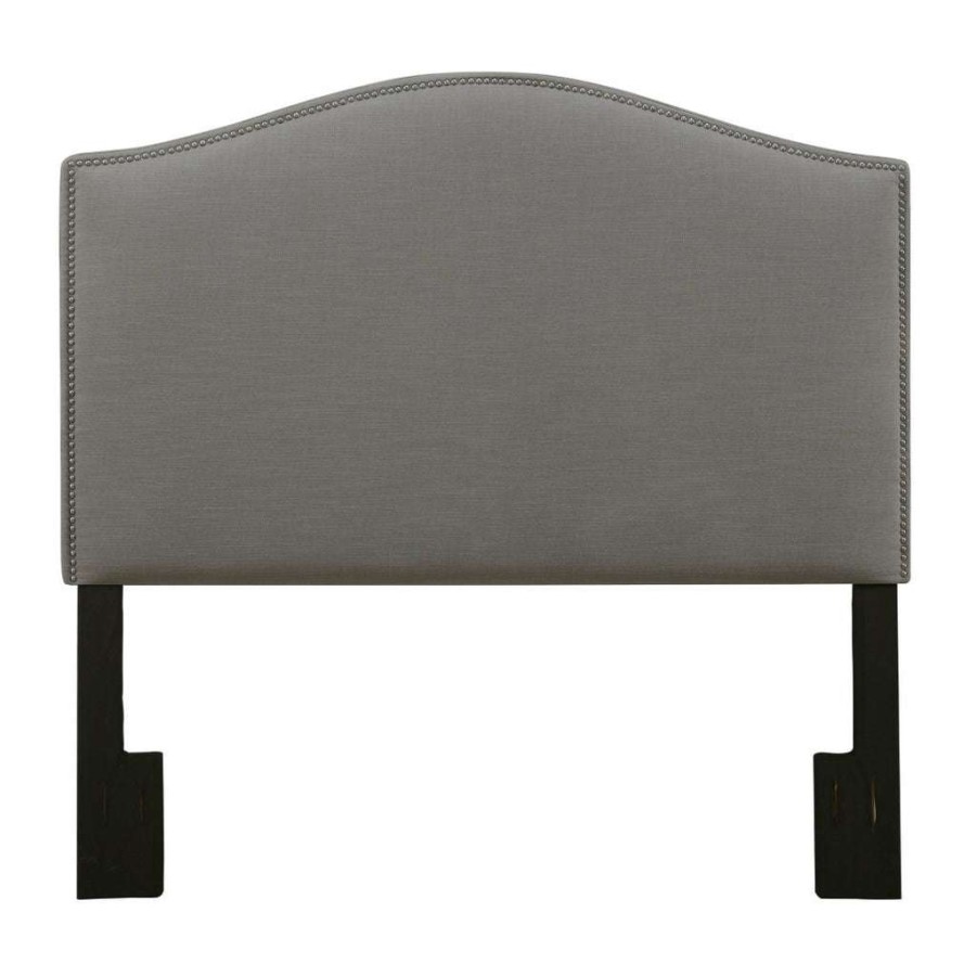 Headboard * | Best Guaranteed Accentrics Home Full/ Queen Upholstered Headboard Ash