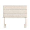 Table * | Excellent Quality Accentrics Home Horizontally Channeled, Adjustable Full Or Queen Headboard In Doe Beige