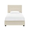 Bed * | High Quality Accentrics Home Twin Storage Bed In Linen